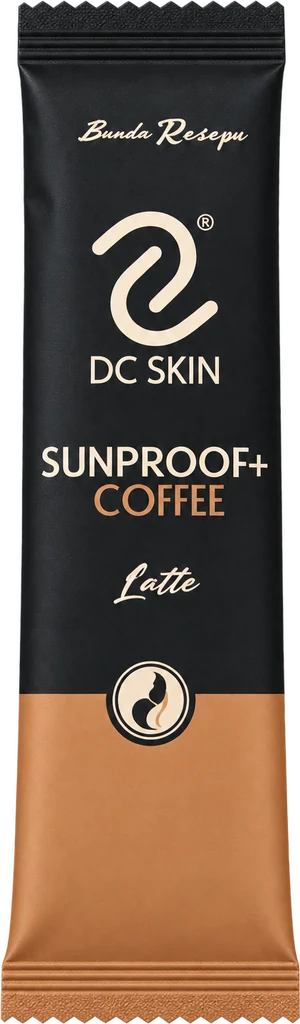 Satu sachet Sunproof+ Coffee